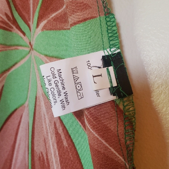 Tropical Floral Off-Shoulder Skirt - Picture 6 of 6